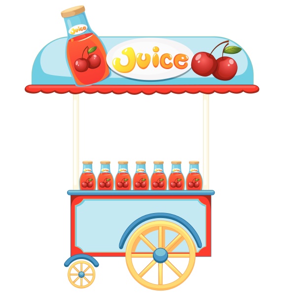 a juice cart