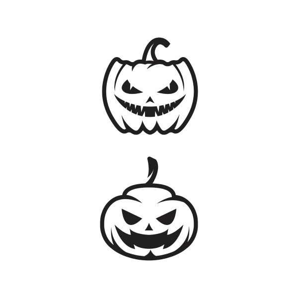 pumpkin with smile for your design