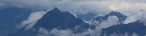 outlines of mount stanserhorn and other
