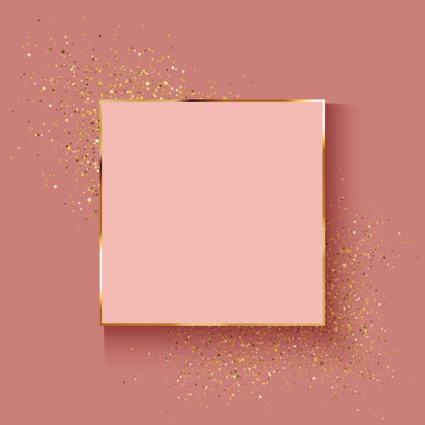 decorative rose gold background with glitter