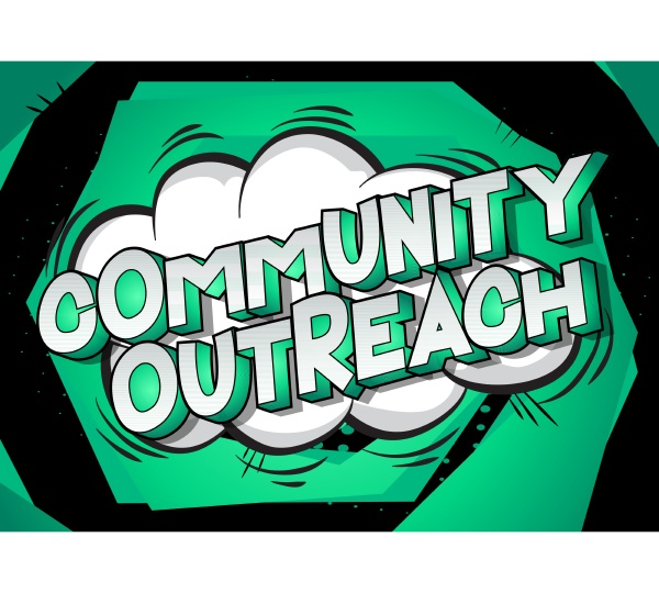 community outreach comic book