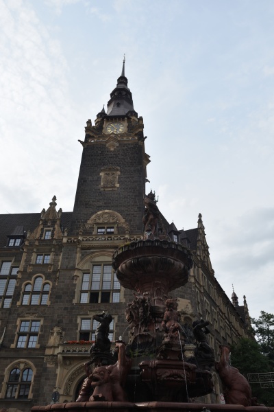 town hall in wuppertal germany