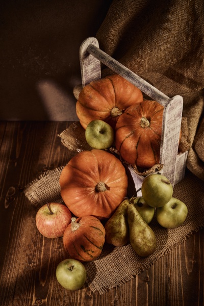 ripe, pumpkins, , apples, and, pears - 30762820