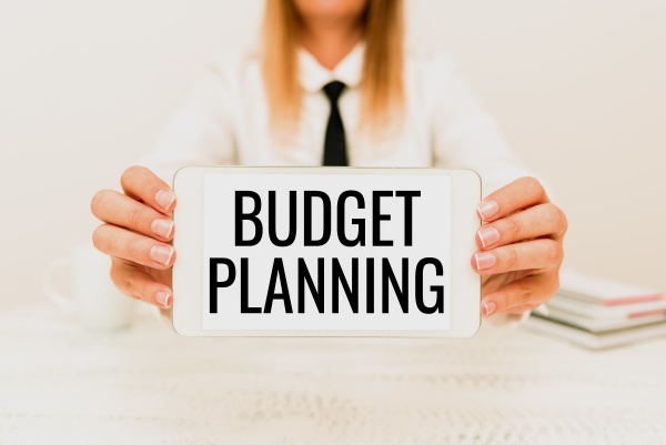 text showing inspiration budget planning