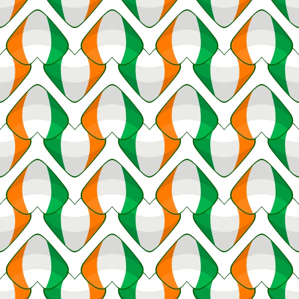 illustration on theme irish holiday st