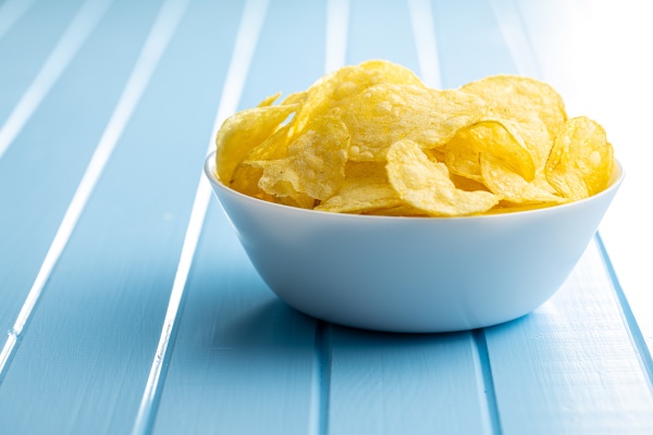 crunchy potato chips potato crisps
