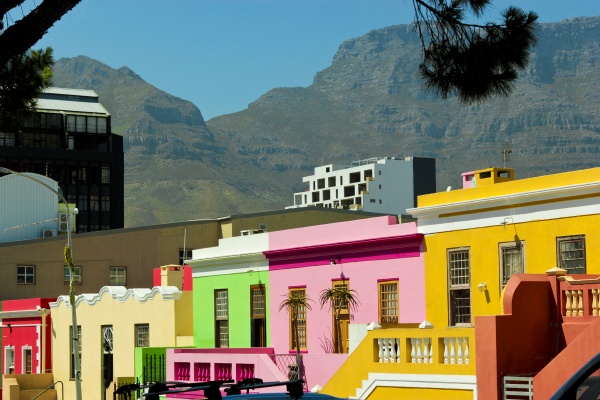 bo kaap district with the table