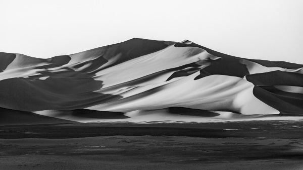sand dunes in the desert of