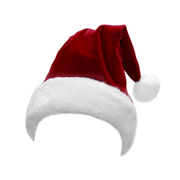 red santa claus hat for merry