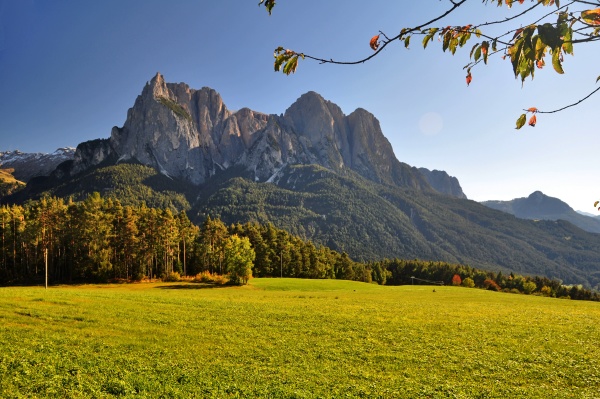 the alps in south tyrol