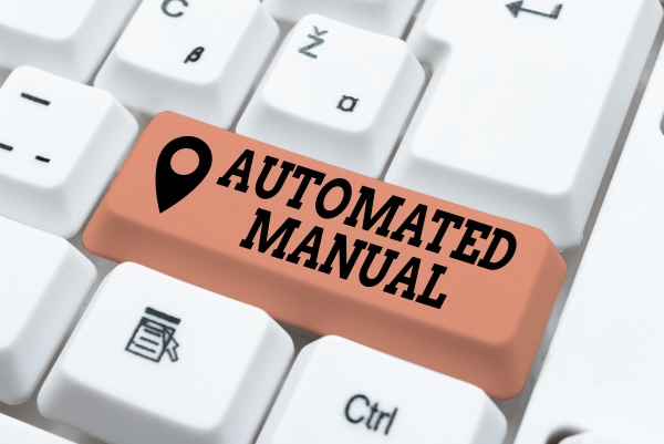 writing displaying text automated manual