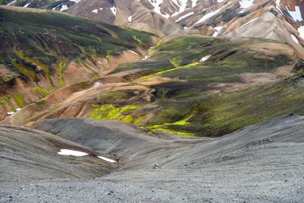 volcanic mountains of landmannalaugar in fjallabak