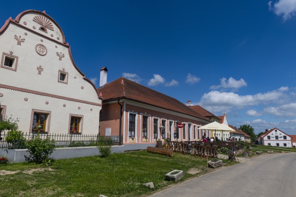 the historic village of holasovice