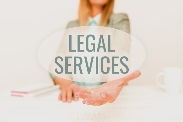 handwriting text legal services word