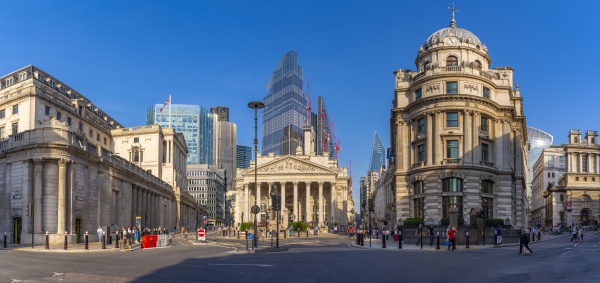 view of the bank of england