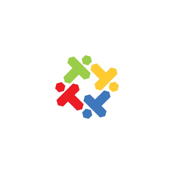 adoption and community care logo template