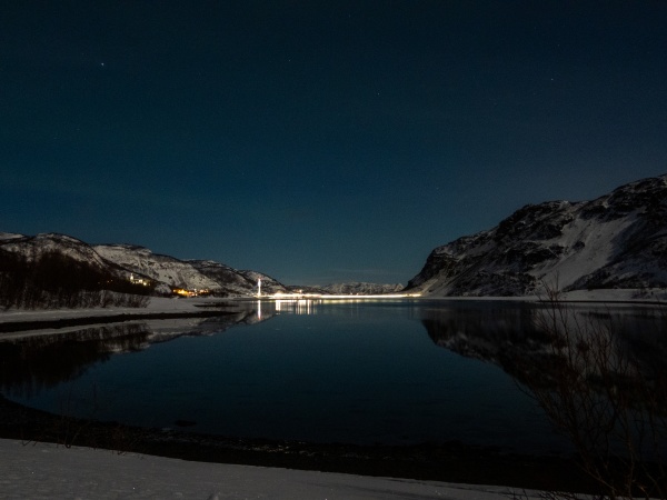 night at the brigde of kafjord