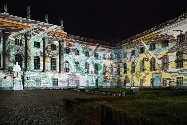 humboldt university during the festival of