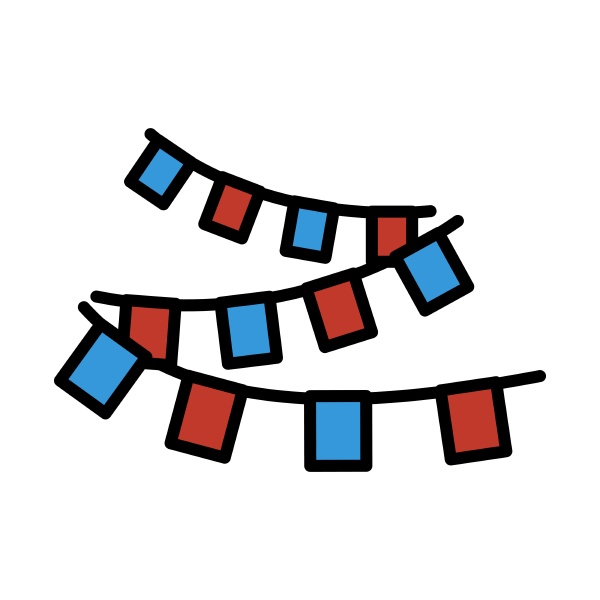 party garland icon