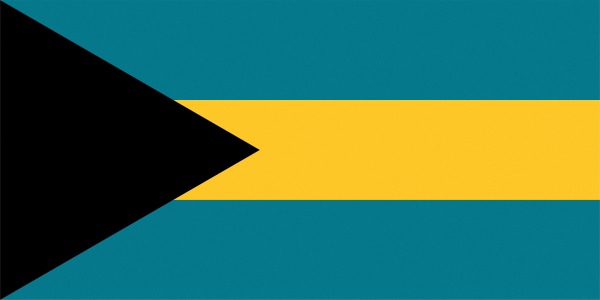 texturized bahamian flag of bahamas