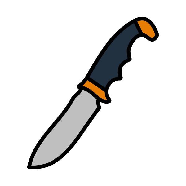 icon of hunting knife