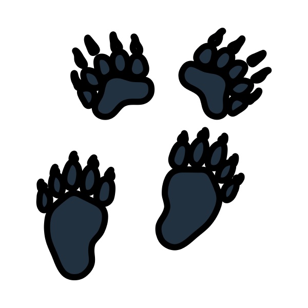 icon of bear trails