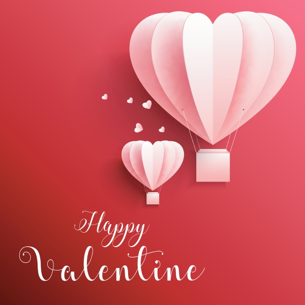vector illustration of happy valentines day