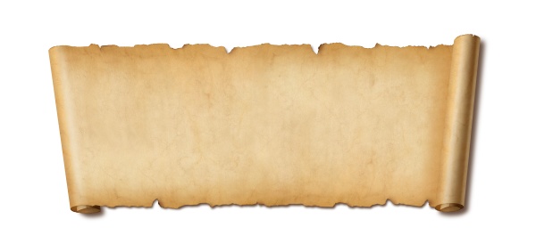 old paper horizontal banner parchment