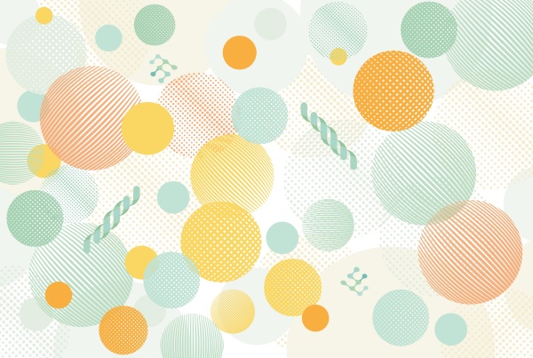 geometric dots pattern illustration