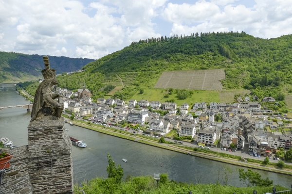 cochem at moselle river