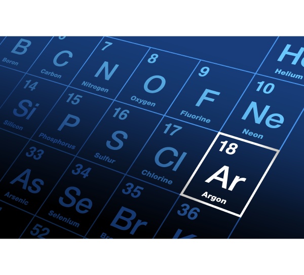 periodic table argon product definition chemistry