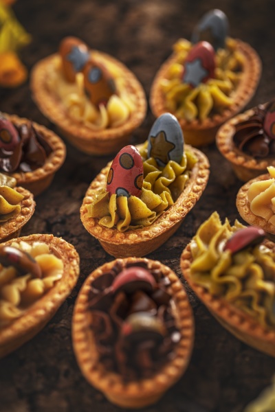 small tartlet pastries