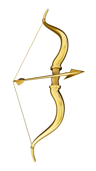 cupid s bow and arrow with
