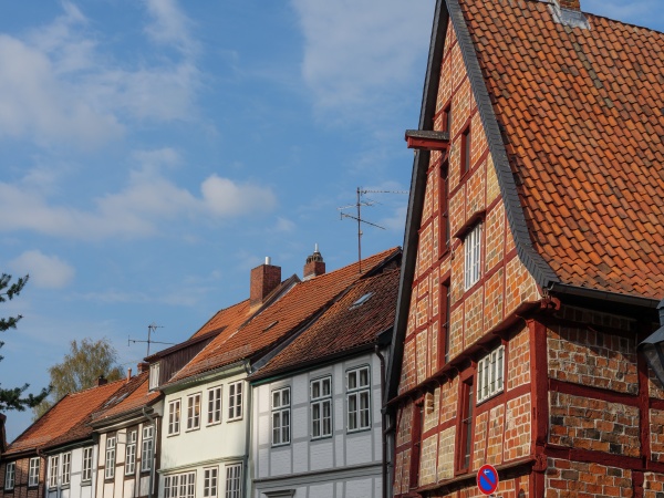 the city of lueneburg in germany