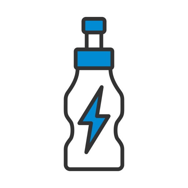 icon of energy drinks bottle