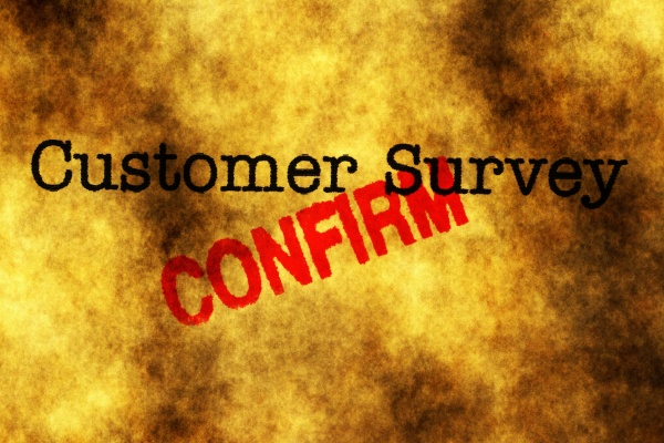 customer survey confirm
