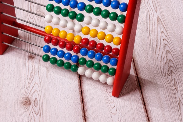 calculator or abacus to learn in