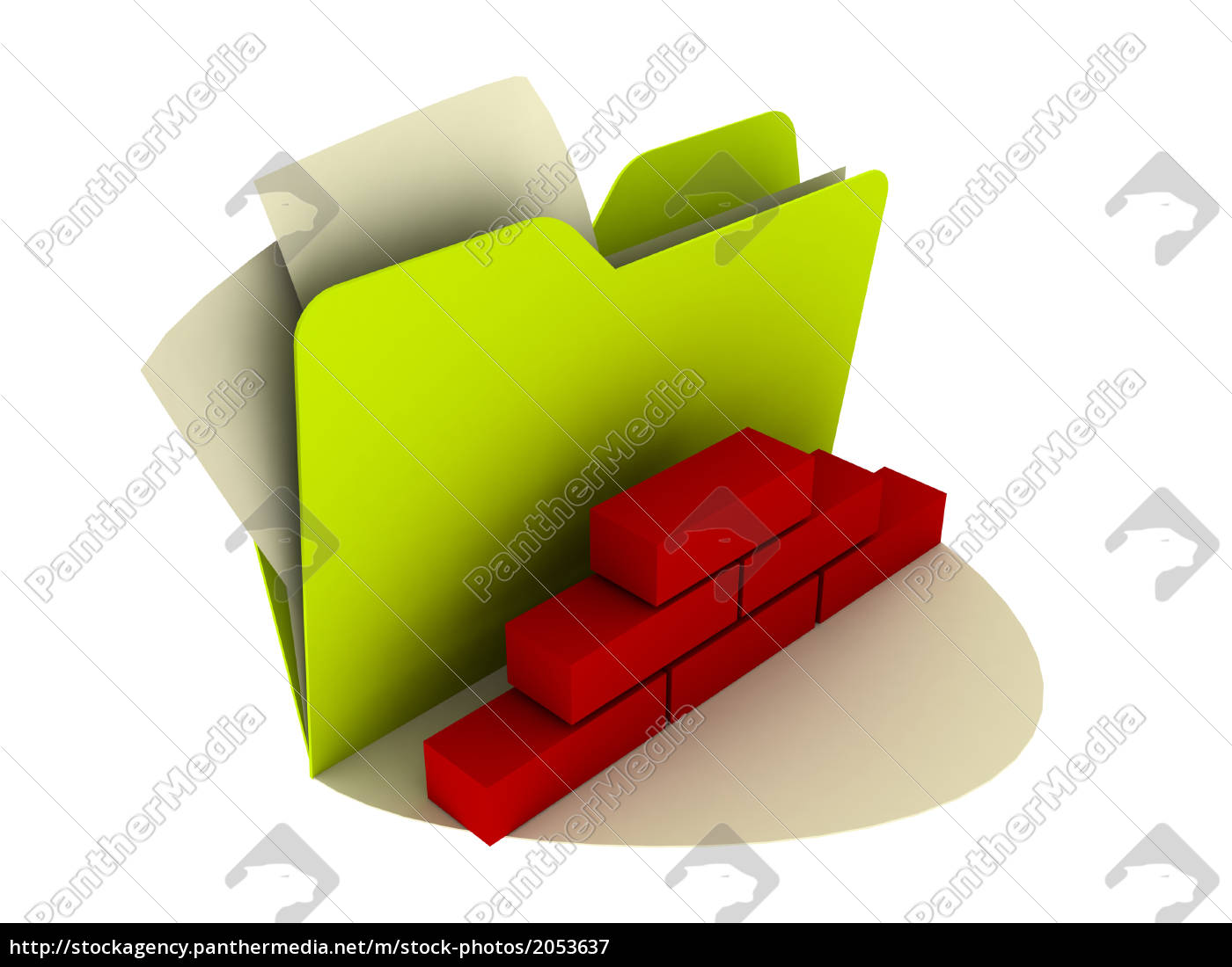 Firewall Icon Stock Photo Panthermedia Stock Agency