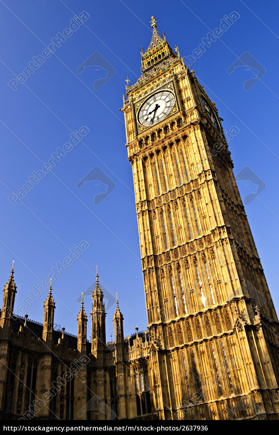 Big Ben Clock Tower Royalty Free Photo Panthermedia Stock Agency