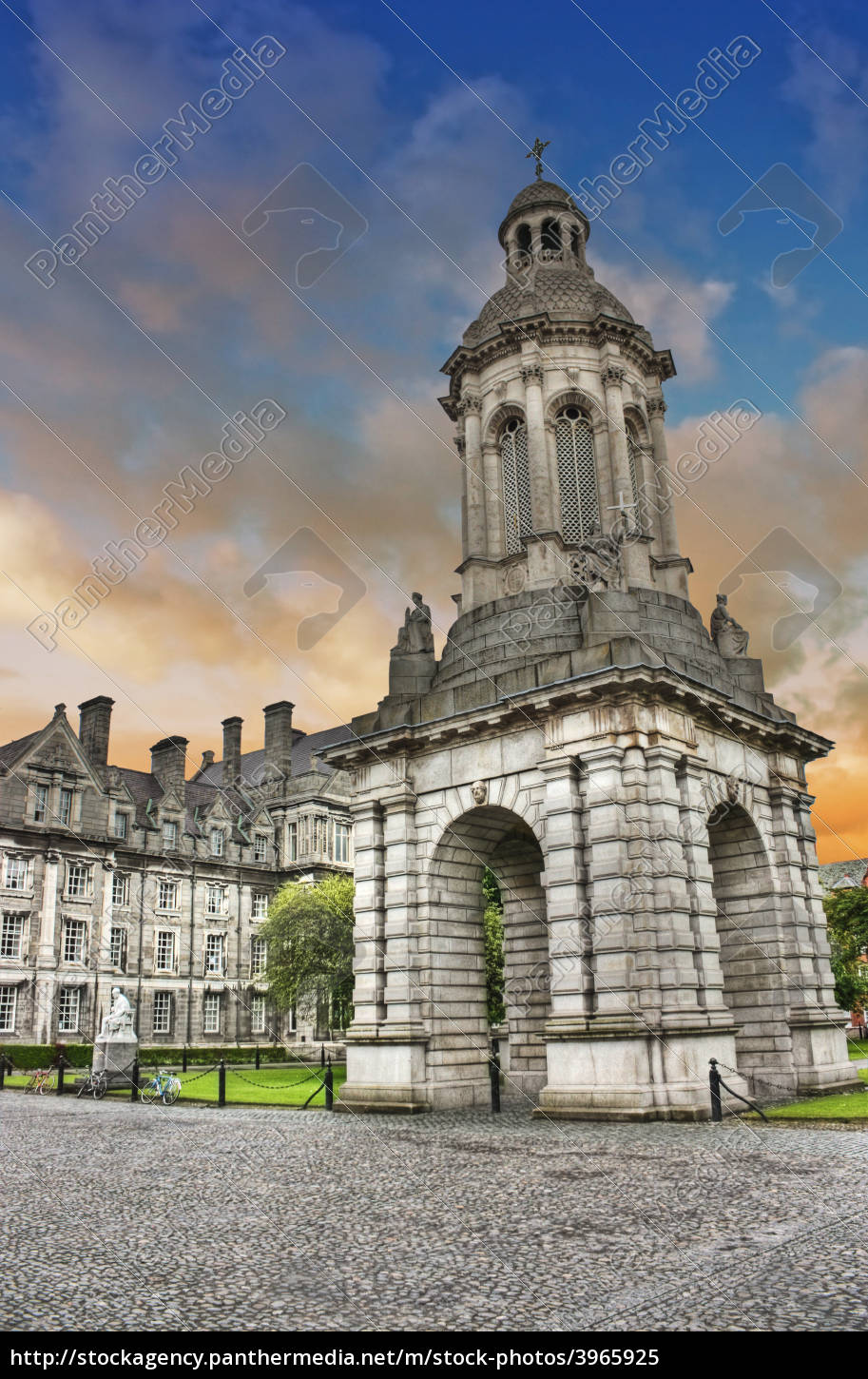 Trinity College In Dublin Ireland, Trinity Landscape Center