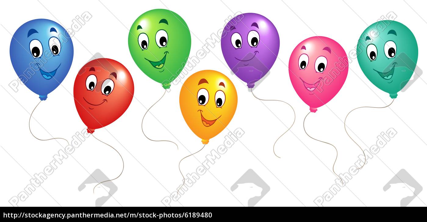group of cartoon balloons 3 royalty free photo 6189480 panthermedia stock agency https stockagency panthermedia net m stock photos 6189480 group of cartoon balloons 3