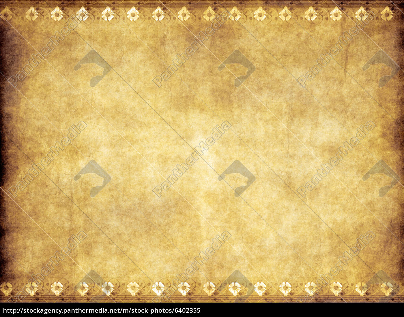 Old yellow brown vintage parchment paper texture Stock Photo by