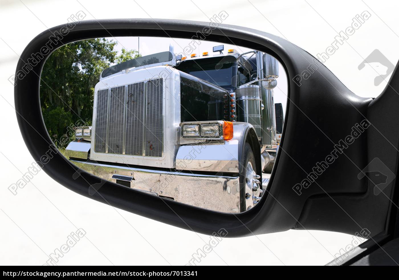 big car mirror