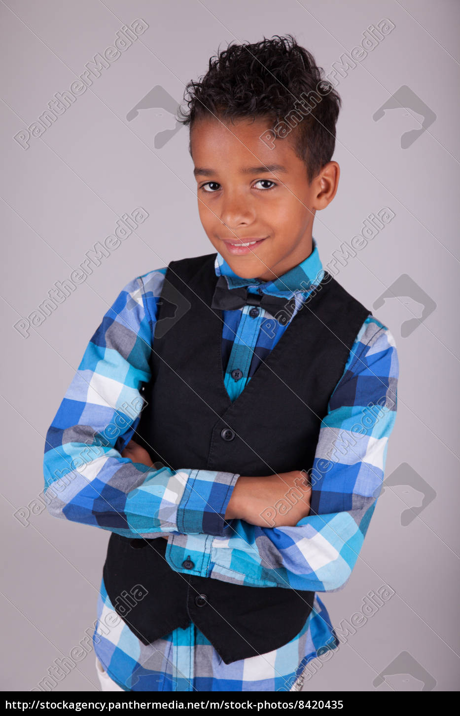 cute black little boy