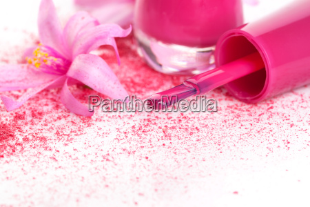 Pink nail polish background. - Royalty free photo #9365284 | PantherMedia  Stock Agency