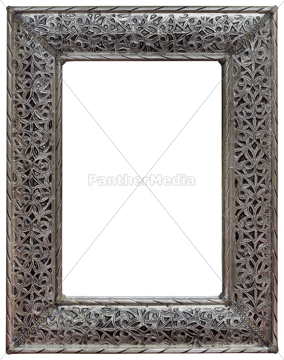 Pewter Lace Vintage Wooden Picture Frames