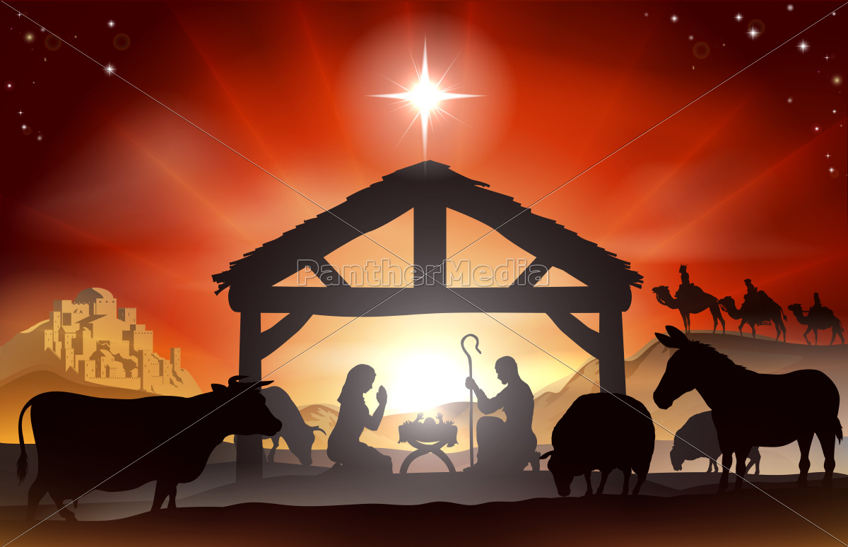 Christmas Nativity Scene Royalty Free Photo 9985424 PantherMedia Stock Agency