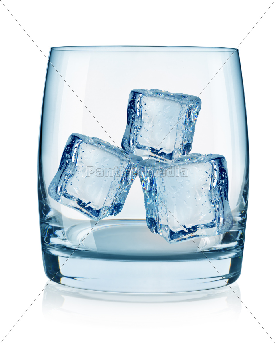 Whiskey with ice cubes Stock Photo by Givaga