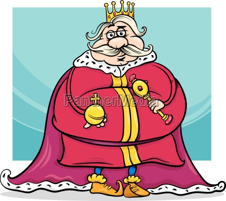 fat king cartoon fantasy character - Royalty free image #10539087 ...