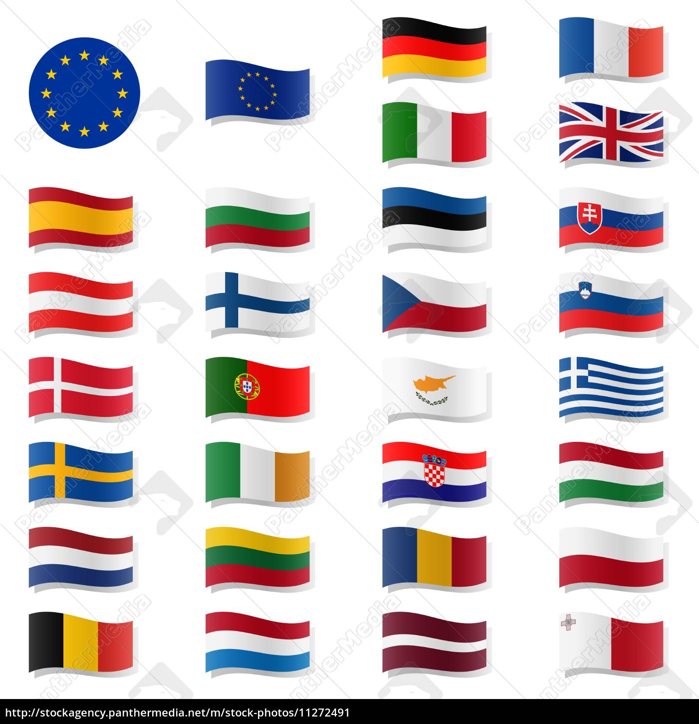 eu member states flags